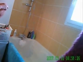 Amatöör peidetud dušš kaamera