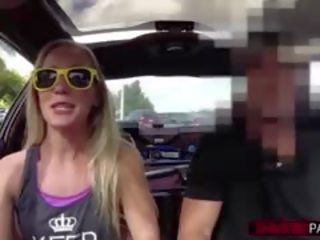 Slim And slattern Woman Sells Her Car And Gets Her Pussy Fucked