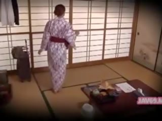 Adorabile magnificent giapponese femme fatale scopata