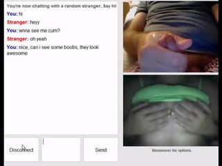 Chatroulette green bh showoff