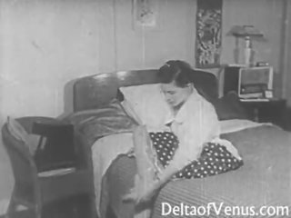 Реколта секс филм 1950s - воайор майната - peeping мъжко животно